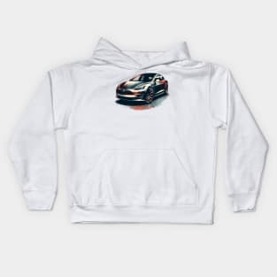 Tesla Model S Kids Hoodie